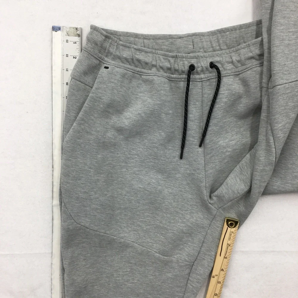 Nike Tech Fleece Joggers Mens Large Gray Heather Sweatpants Tapered CU4495-063